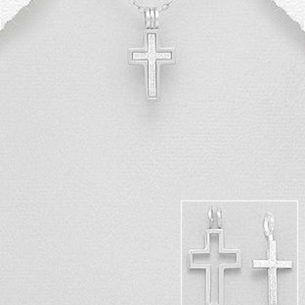 Sterling Silver Cross Necklace